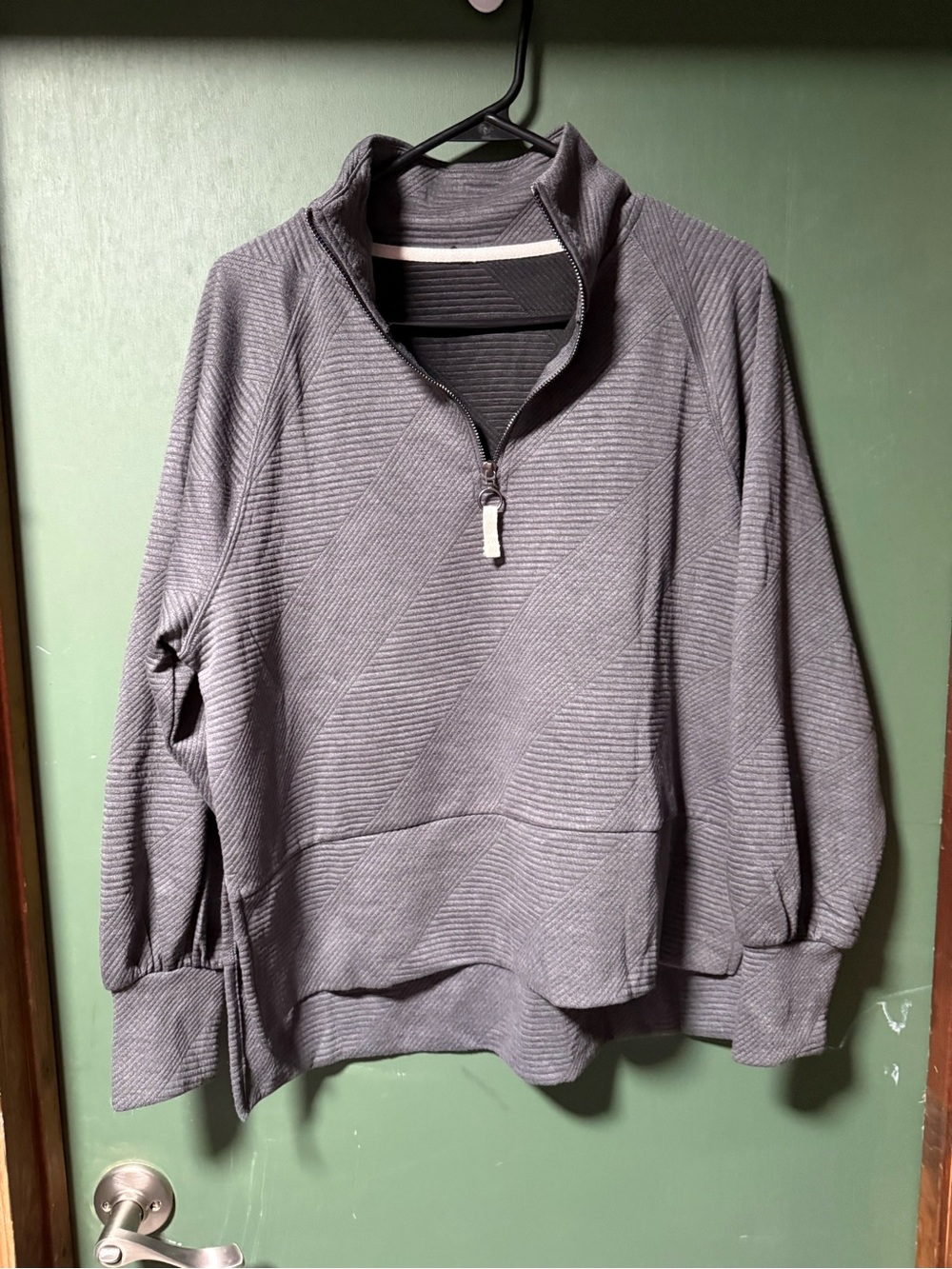 Balance Collection Charcoal Gray Quarter-Zip Pullover